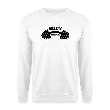 bodybuilder, bodybuilding, fitness, workout, beast - Unisex Sweatshirt - white - Front