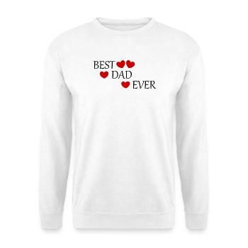 Gift, Father, Gift Idea, Father's Day Gift, Dad - Unisex Sweatshirt - white - Front