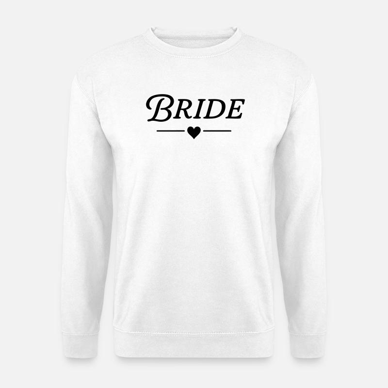 Braut / Klassisch Design - Unisex Pullover - Weiß