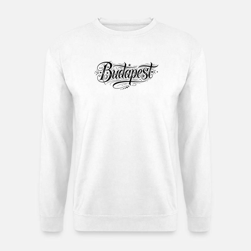 Budapest - Unisex Sweatshirt - white