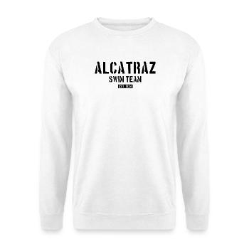Alcatraz Swim Team - Est. 1934 - San Francisco - Unisex Pullover - Weiß - Vorne