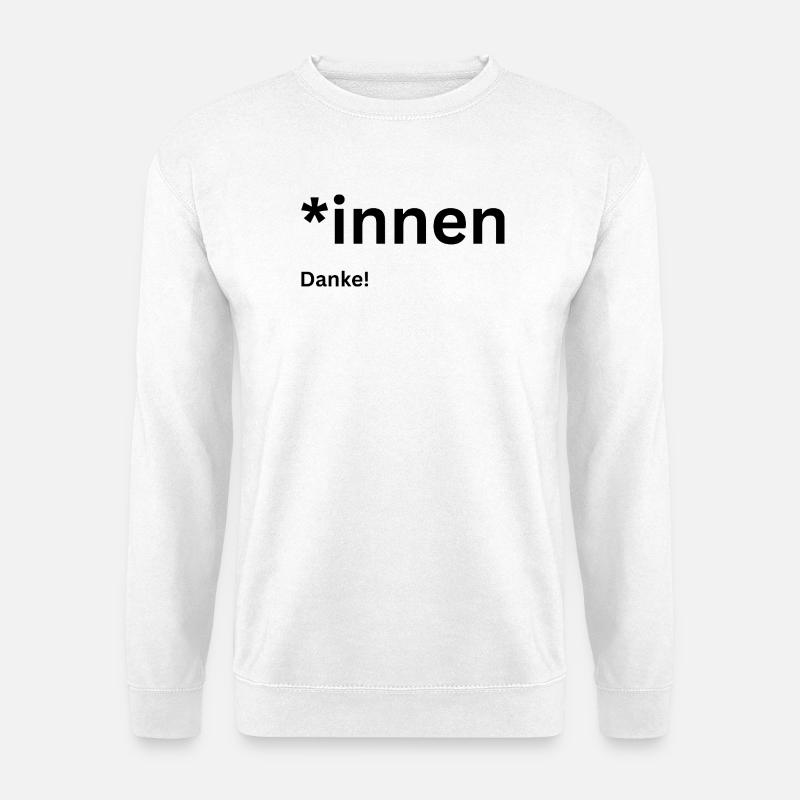 Pro Gendern - Unisex Pullover - Weiß