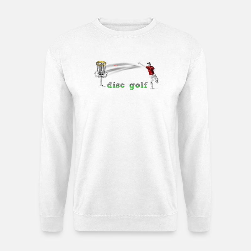 Disc Golf - Unisex Sweatshirt - white