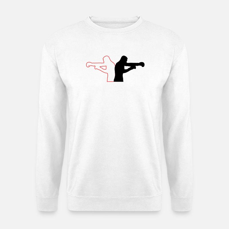 Boxen - Unisex Pullover - Weiß