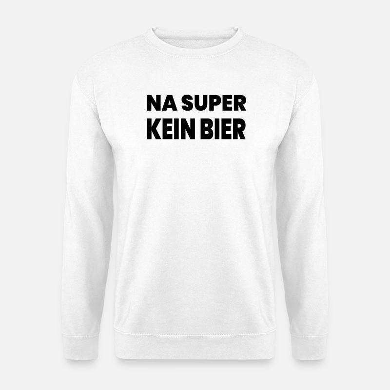 Bier - Unisex Pullover - Weiß