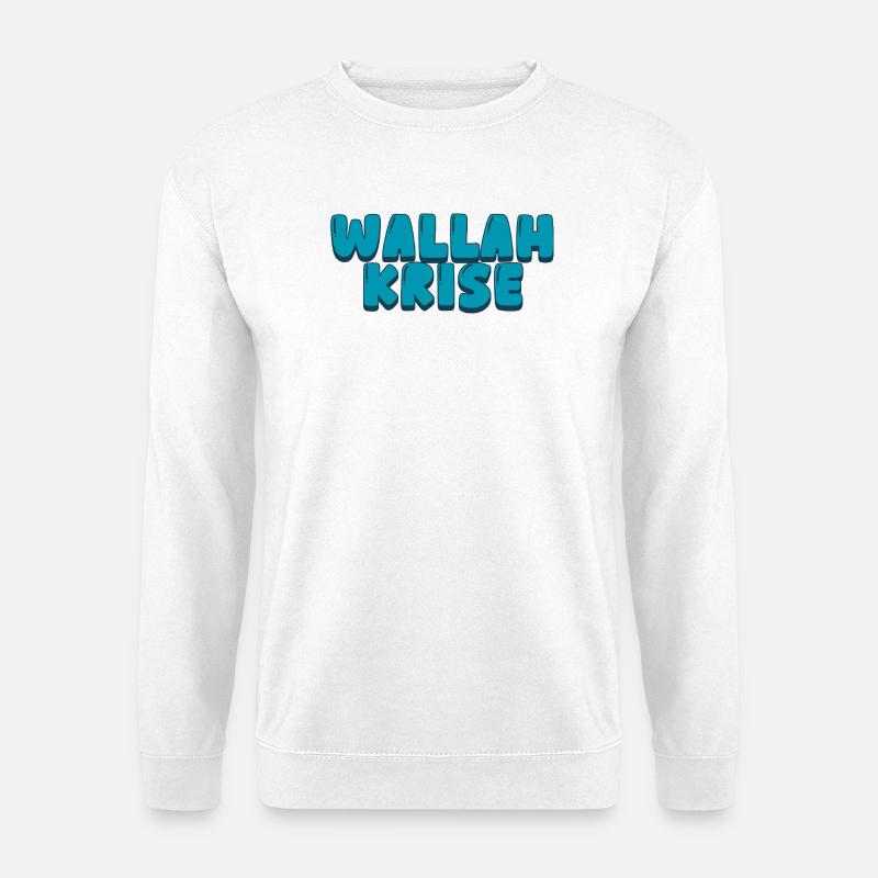 Wallah Crisis - Unisex Sweatshirt - white