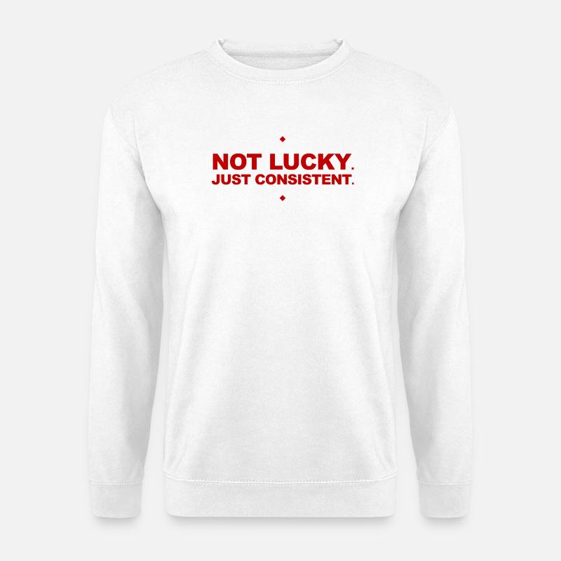 Motivationsstudio-Slogan - Unisex Pullover - Weiß