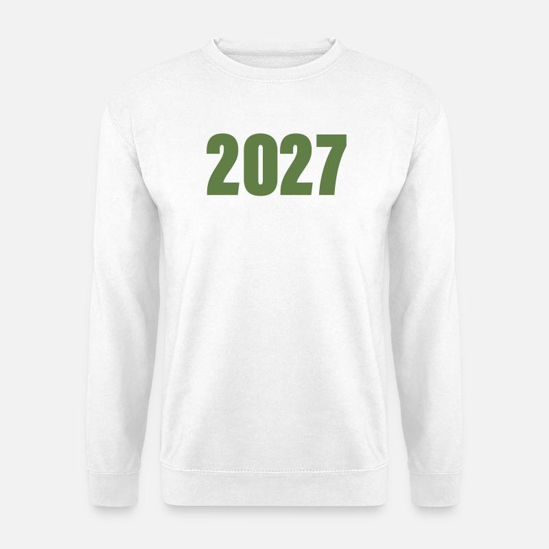 2027 - Unisex Pullover - Weiß