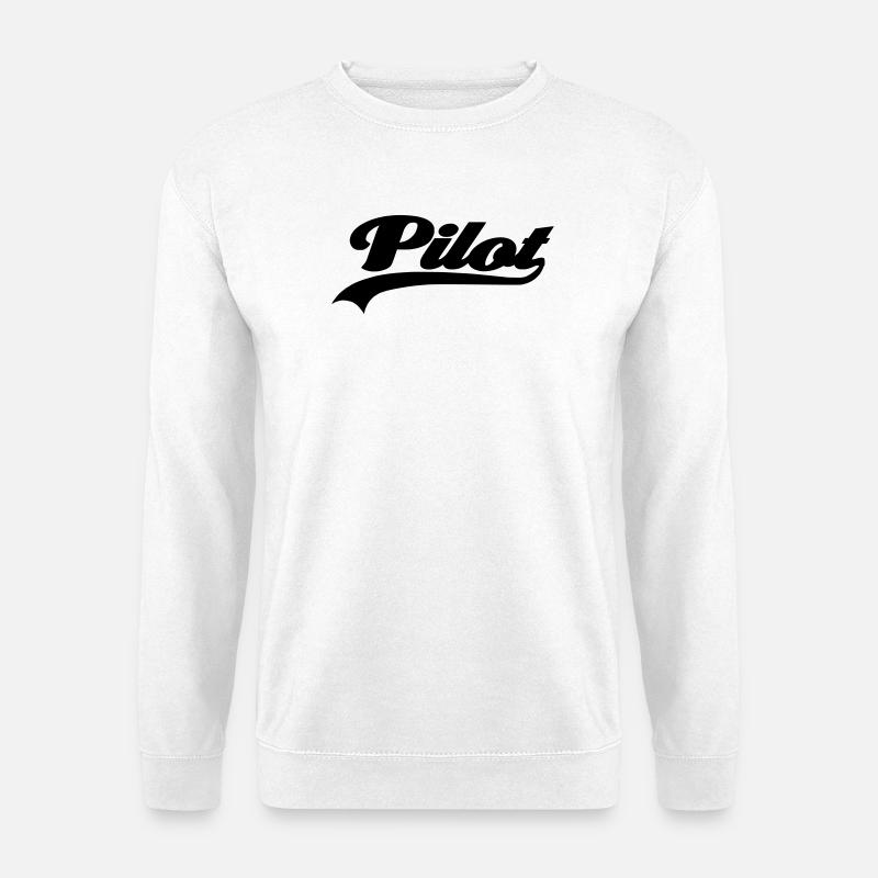 pilot - Unisex Pullover - Weiß
