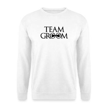 équipe marié bachelor party bachelor party fei - Sweat-shirt Unisexe - blanc - Devant