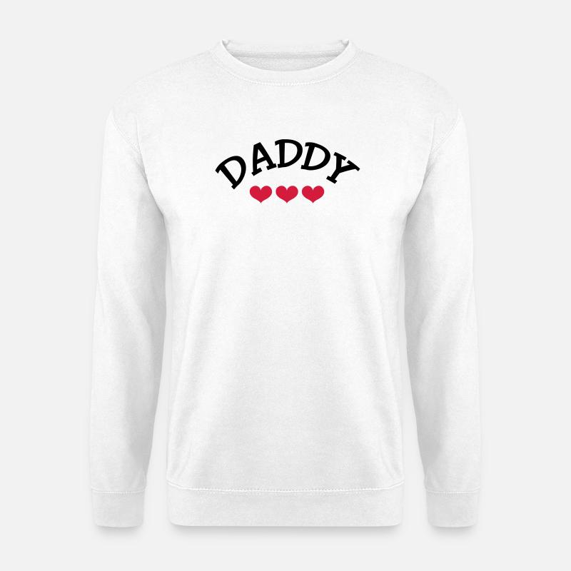 Daddy - Unisex Pullover - Weiß