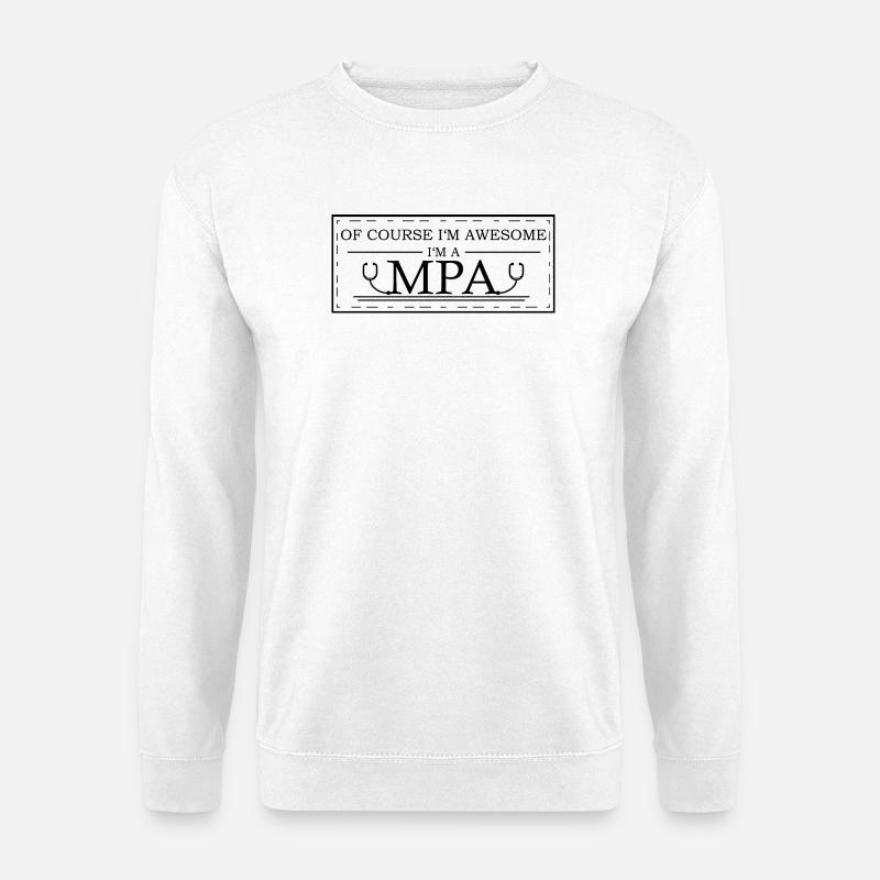 Ingenious Mpa - Unisex Sweatshirt - white