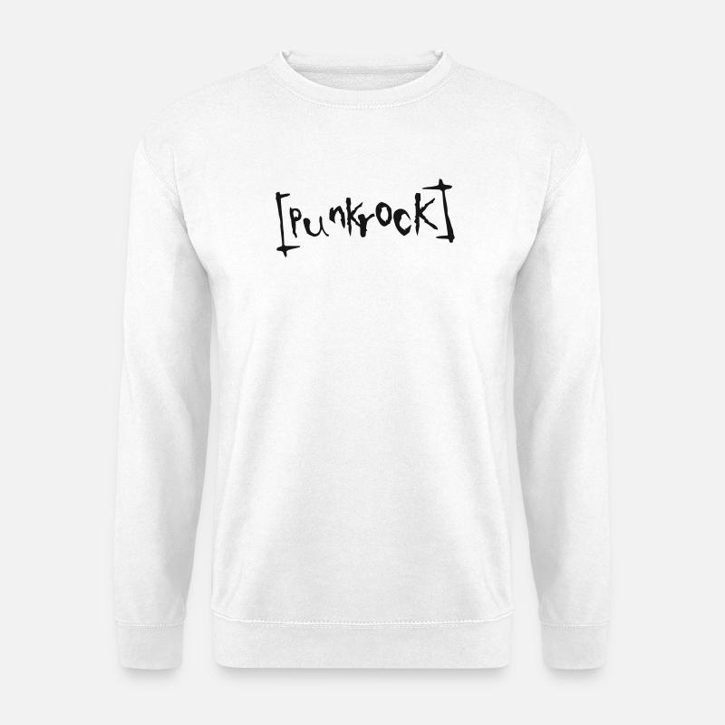 Punkrock - Unisex Pullover - Weiß