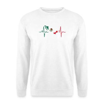 Mexico - Unisex Pullover - Weiß - Vorne