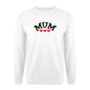 Mom / Mother's Day - Unisex Sweatshirt - white - Front