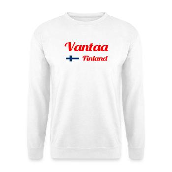 Vantaa Finnland Drucken - Unisex Pullover - Weiß - Vorne