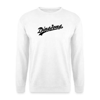 Dingdong - Unisex Pullover - Weiß - Vorne