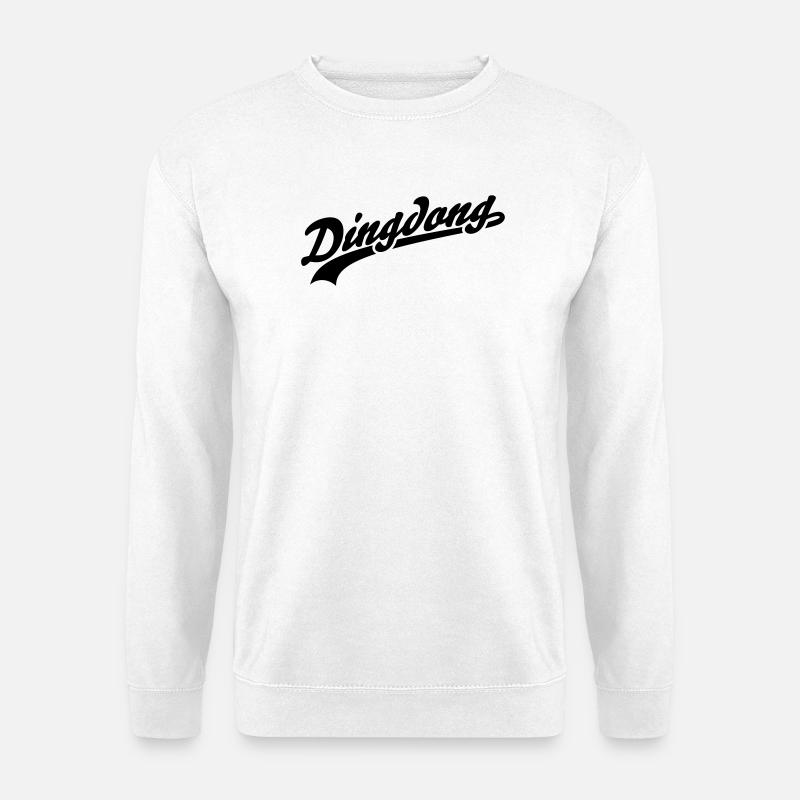 Dingdong - Sweat-shirt Unisexe - blanc