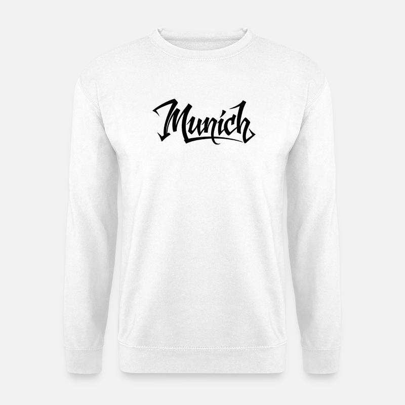 Mindful Meditation Mandala Design - Unisex Pullover - Weiß