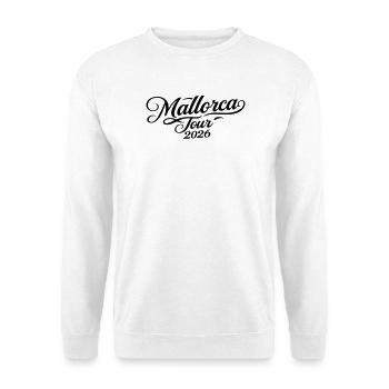 Tournée de Majorque 2026 - Sweat-shirt Unisexe - blanc - Devant
