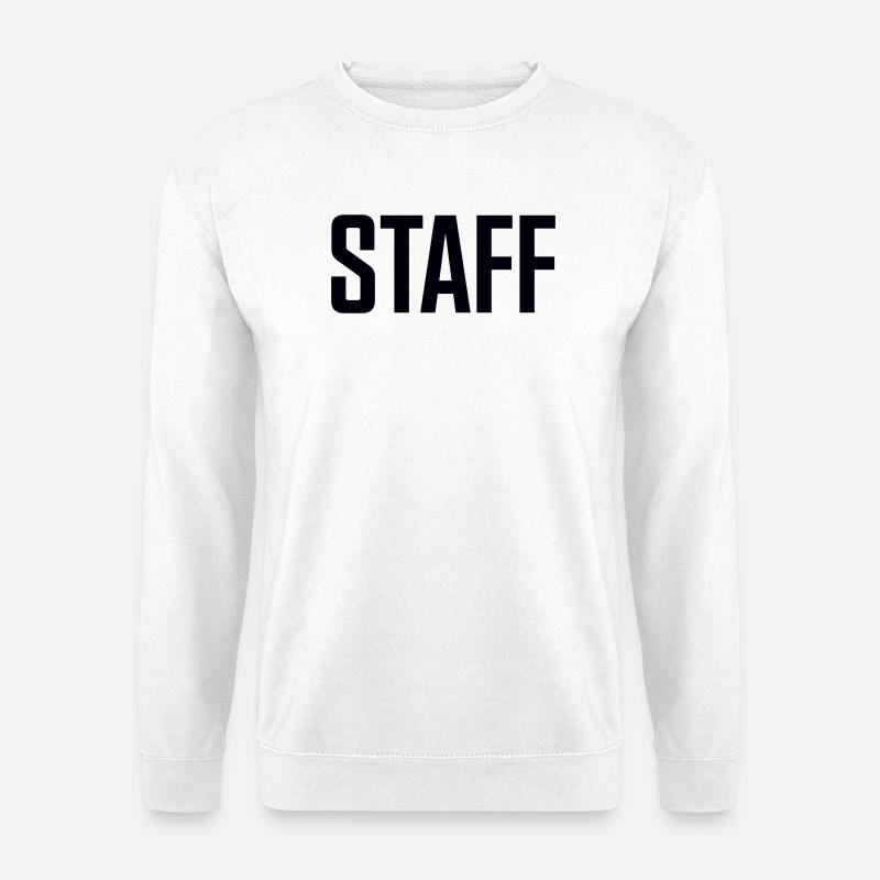 Staff Emblem - Unisex Pullover - Weiß