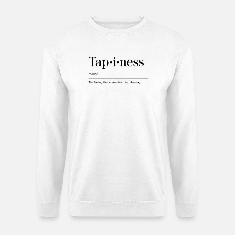 Tap Dance Shirt - Unisex Pullover - Weiß