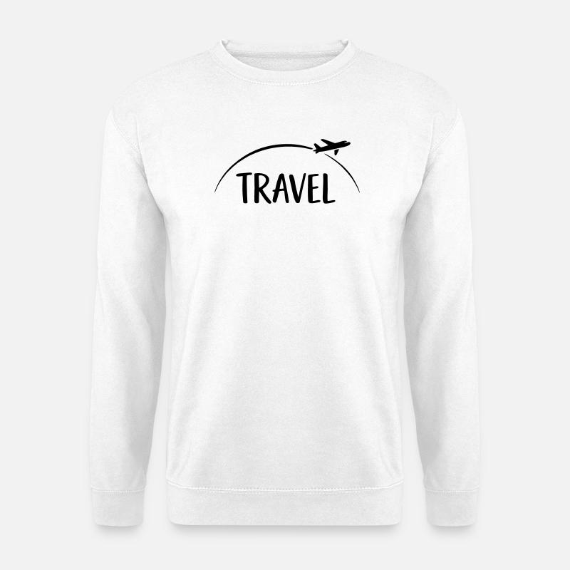 travel - Unisex Pullover - Weiß