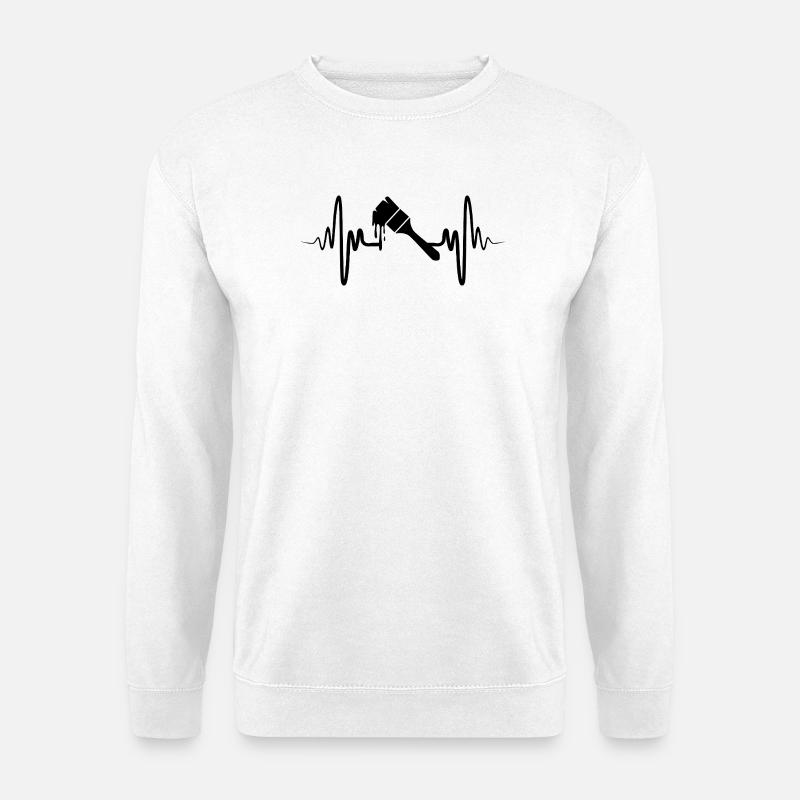 Painter's brushes - Unisex Sweatshirt - white