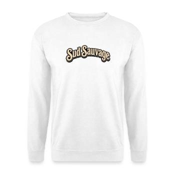 Sud Sauvage Rétro Vintage - Sweat-shirt Unisexe - blanc - Devant