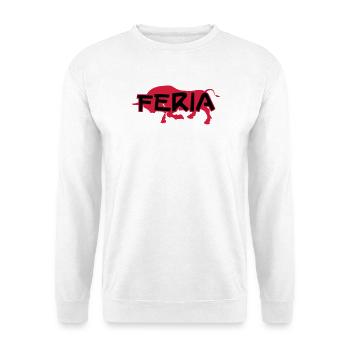 Feria - Sweat-shirt Unisexe - blanc - Devant
