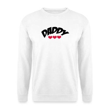 Daddy - Sweat-shirt Unisexe - blanc - Devant