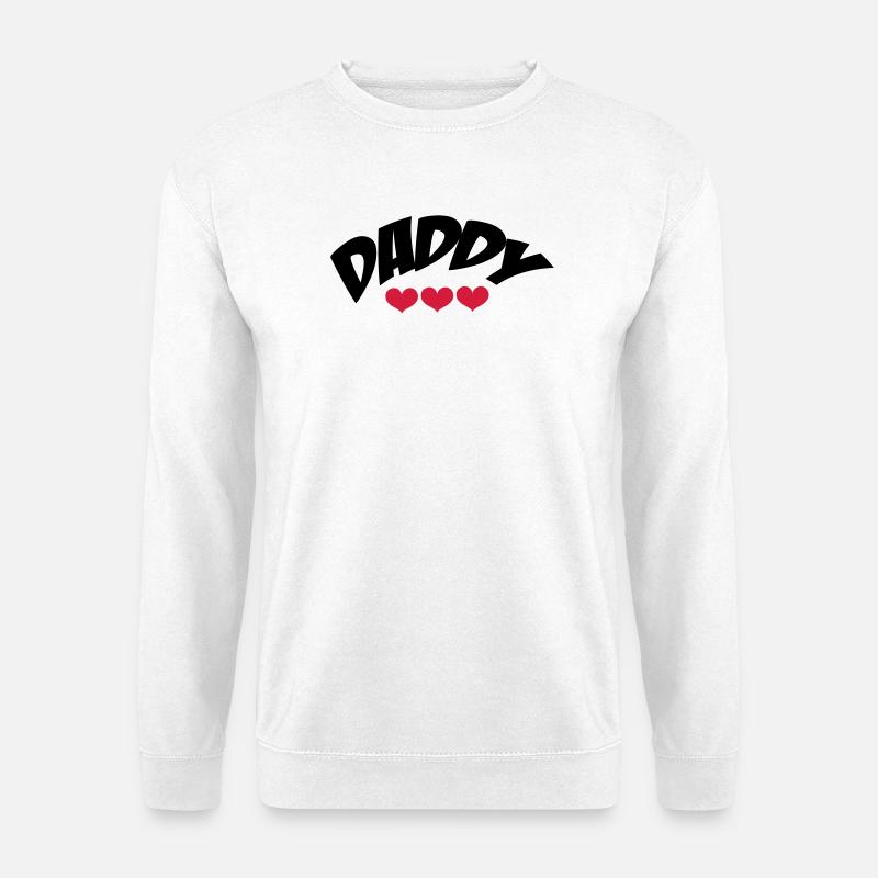 Daddy - Unisex Pullover - Weiß