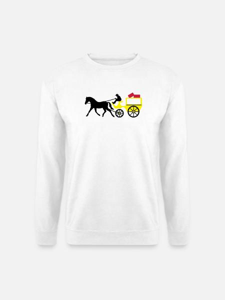 carriage - Unisex Sweatshirt - white
