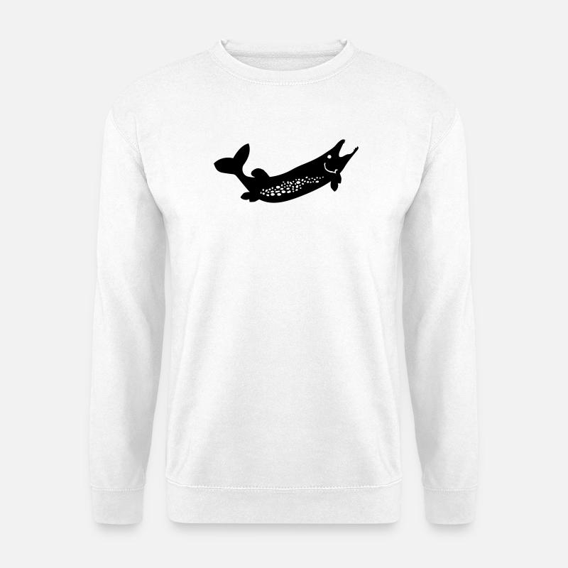 fish - Unisex Sweatshirt - white