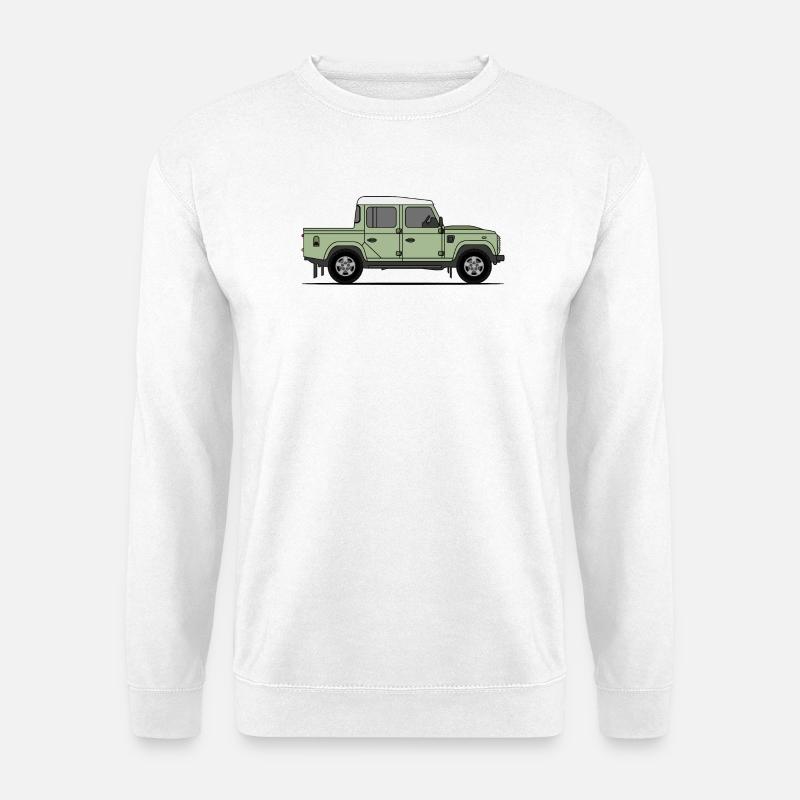 Defender Double Cab - Unisex Sweatshirt - white