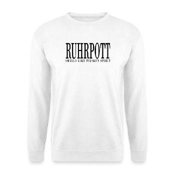 Echtes Ruhrpott Shirt Souvenir - Unisex Pullover - Weiß - Vorne