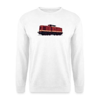 Vintage Diesel Locomotive - Unisex Sweatshirt - white - Front