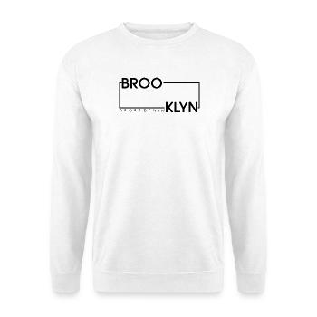 Wilde Nachtlandschaft Mit Mond Und Sternen - Unisex Pullover - Weiß - Vorne