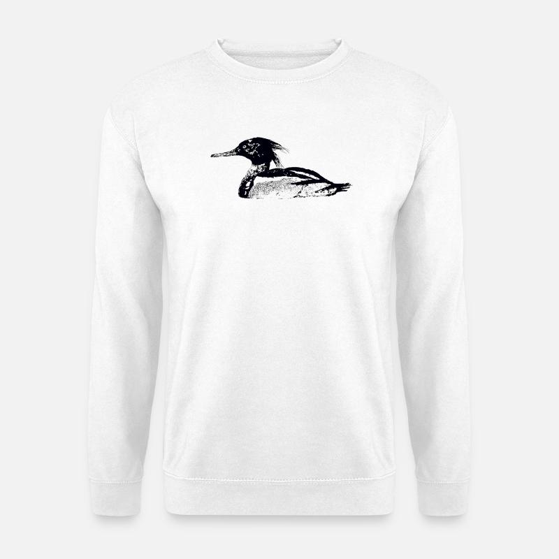 SÄGER - Unisex Pullover - Weiß