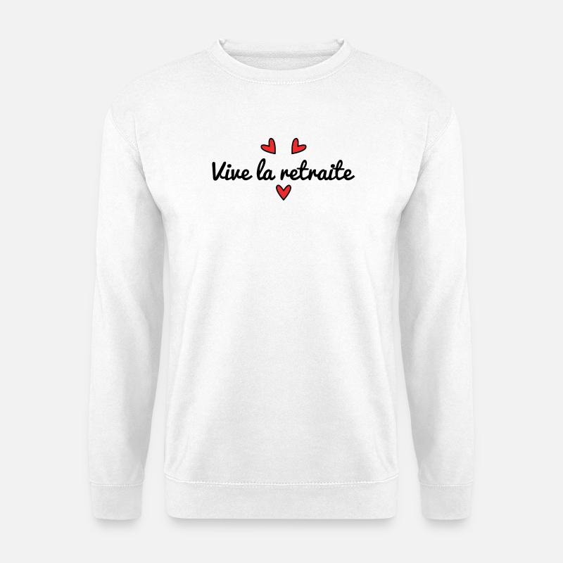 RUHESTAND. RUHESTAND. PENSIONIERT. RUHESTAND - Unisex Pullover - Weiß