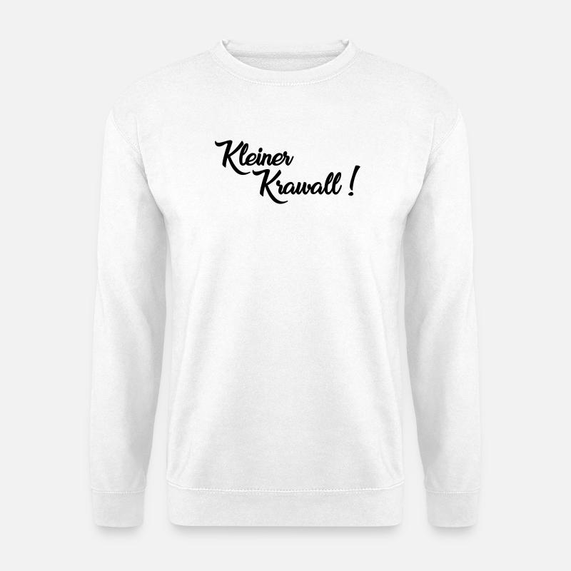 Krawall - Unisex Pullover - Weiß