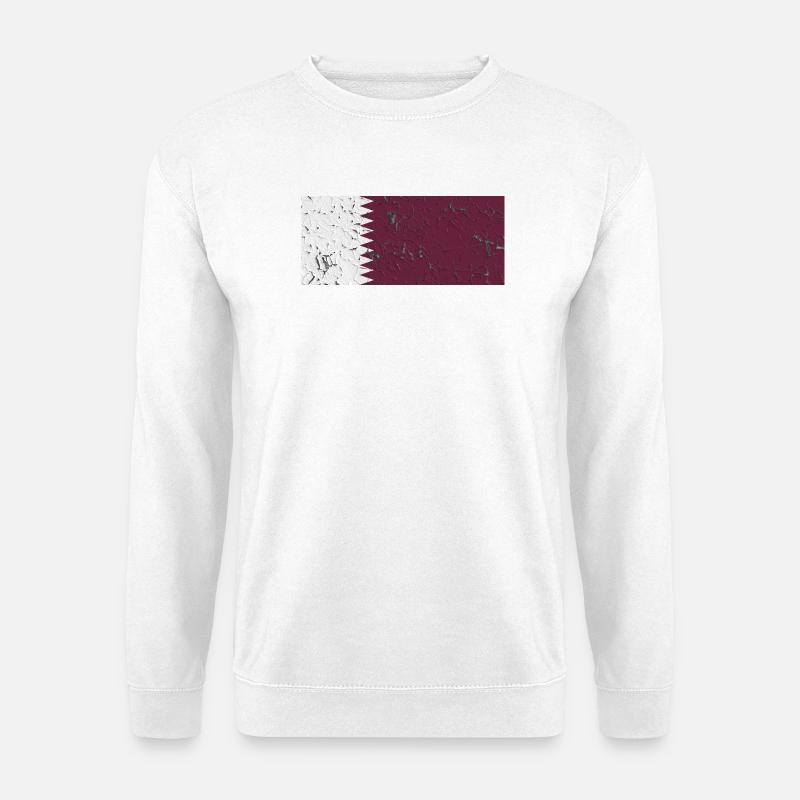 Katar Katar - Unisex Pullover - Weiß