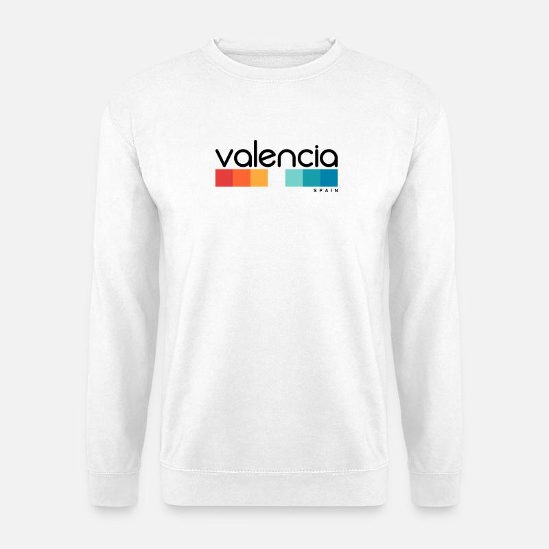 Valencia - Spain - Spanien - Espana - Unisex Pullover - Weiß