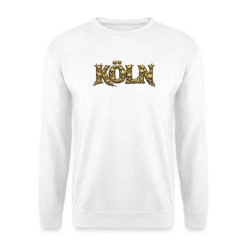 COLOGNE | Lettres du Crâne d’Or - Sweat-shirt Unisexe - blanc - Devant