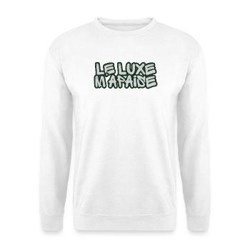 Französischer Graffiti-Luxus - Unisex Pullover - Weiß - Vorne