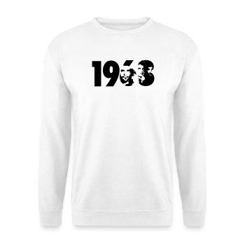 1968 - Deniz Gezmis Yusuf Aslan Hüseyin Inan - Unisex Pullover - Weiß - Vorne
