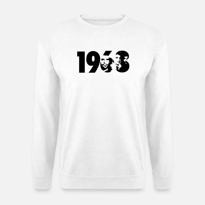 1968 - Deniz Gezmis Yusuf Aslan Hüseyin Inan - Unisex Pullover - Weiß