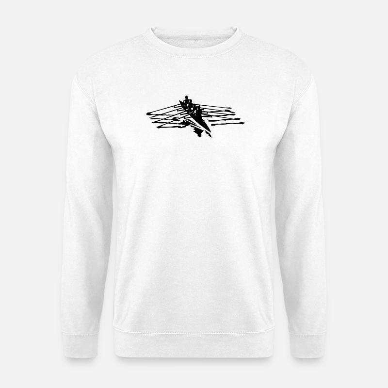 Rudern - Unisex Pullover - Weiß
