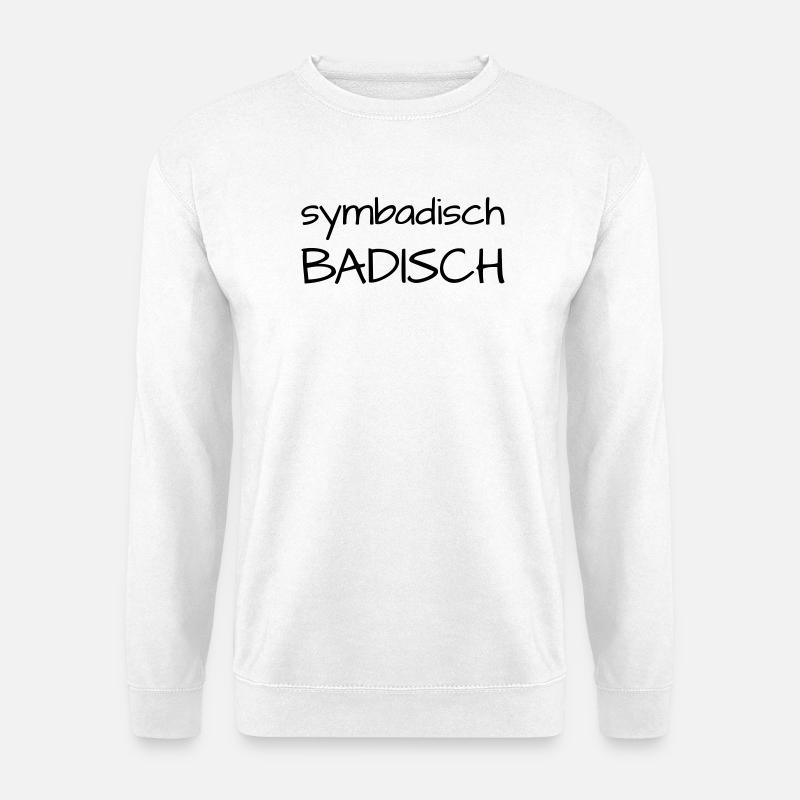 Symbadisch Badisch - Unisex Pullover - Weiß