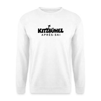 Kitzbühel Après-Ski Skifahrer - Unisex Pullover - Weiß - Vorne